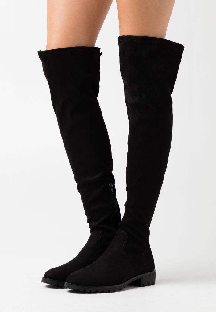 Bottes Anna Field Over the knee Noir Femme | TRD-2363873